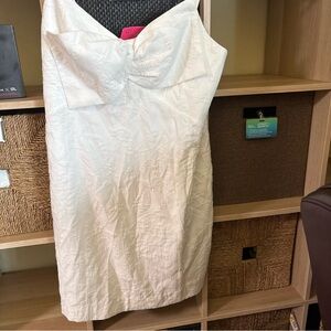 Lilly Pulitzer Elegant White Dress Willalynn design.